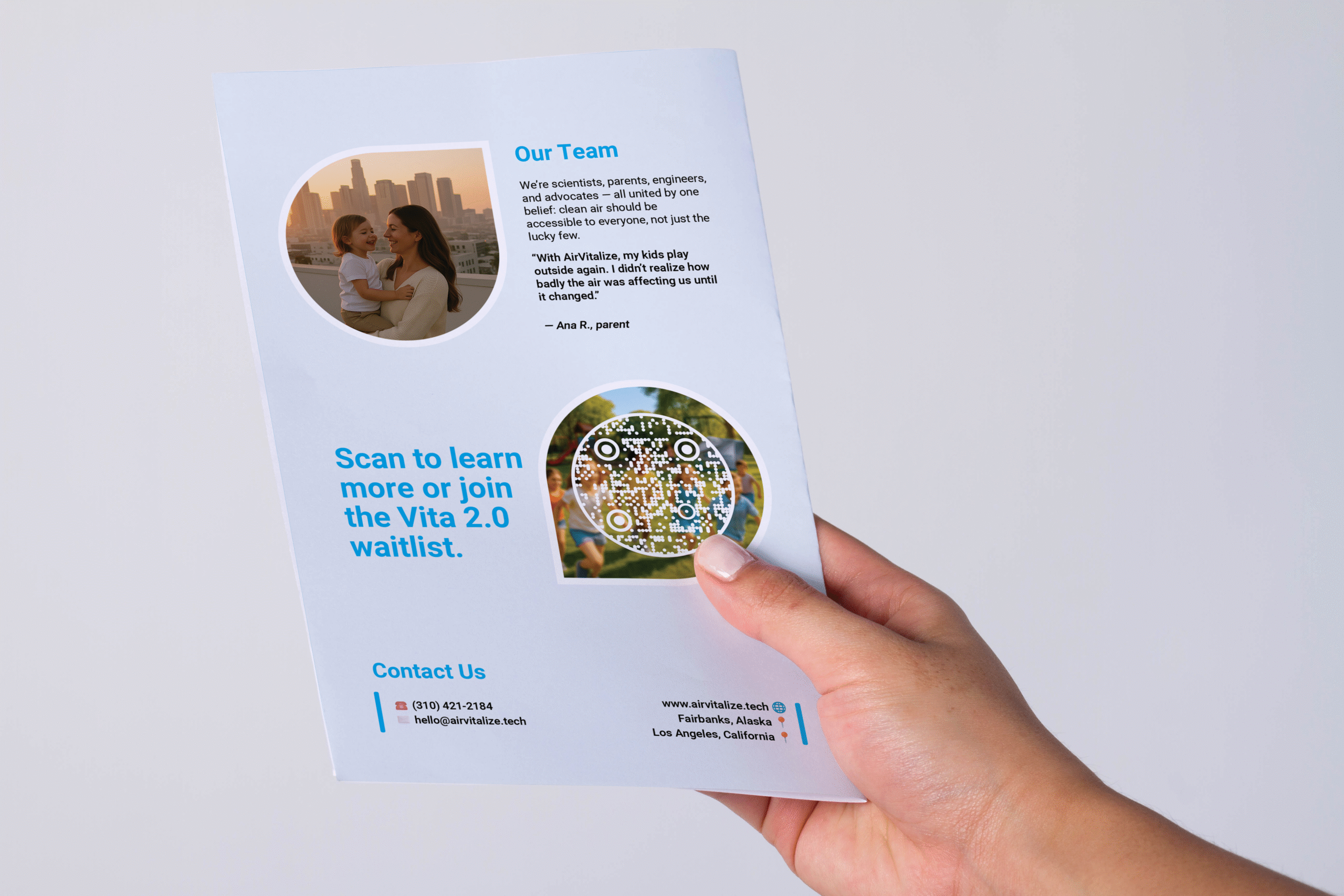 Bifold Mockup Back Cover Bifold brochure back cover design by Reliable PR