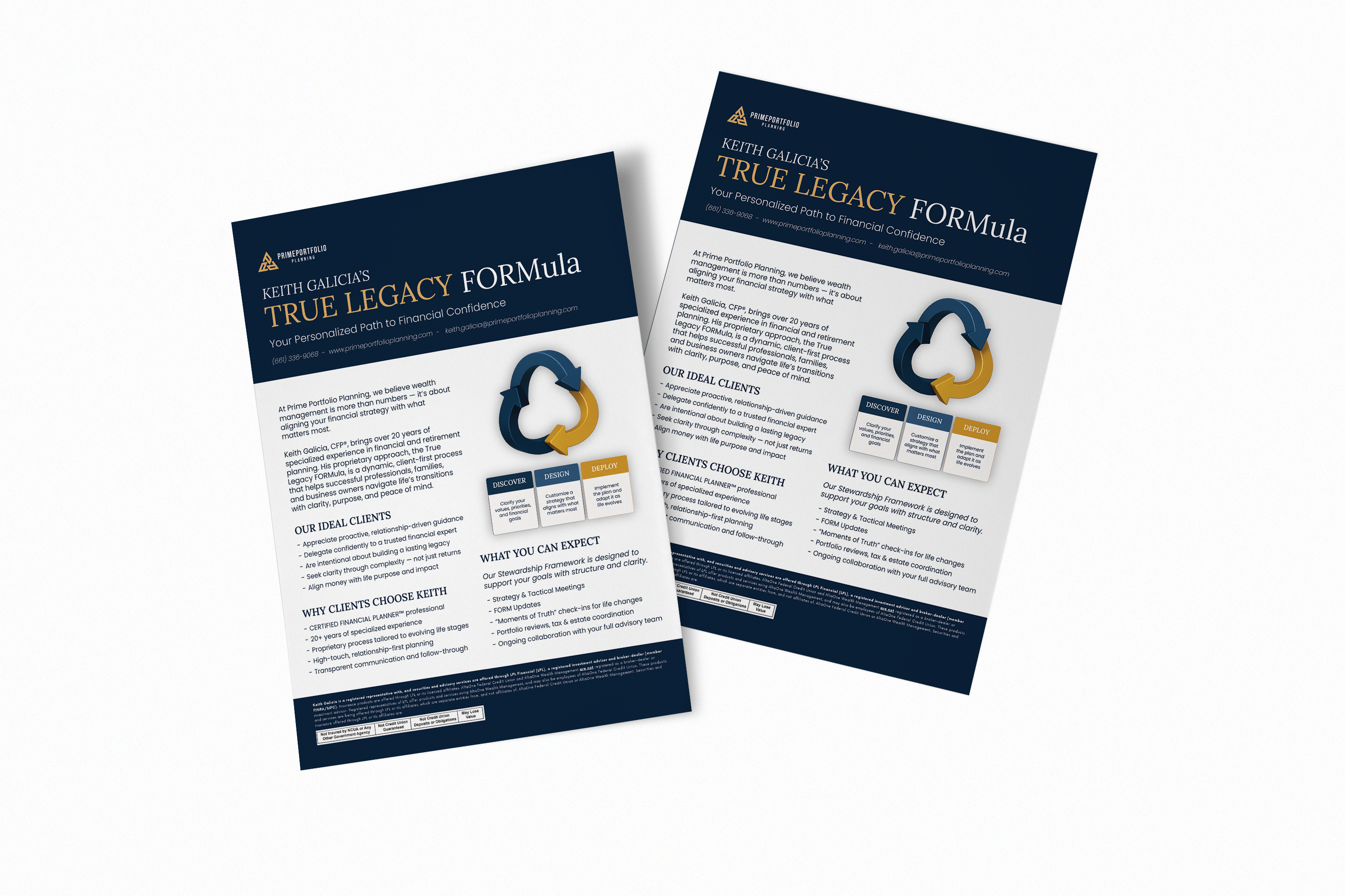 Keith Galicia one-pager design mockup